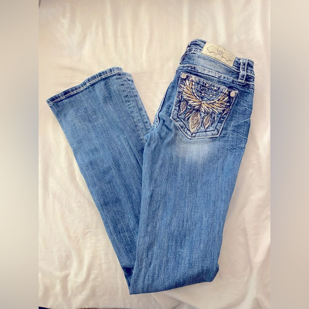 Miss Me mid rise boot cut jeans